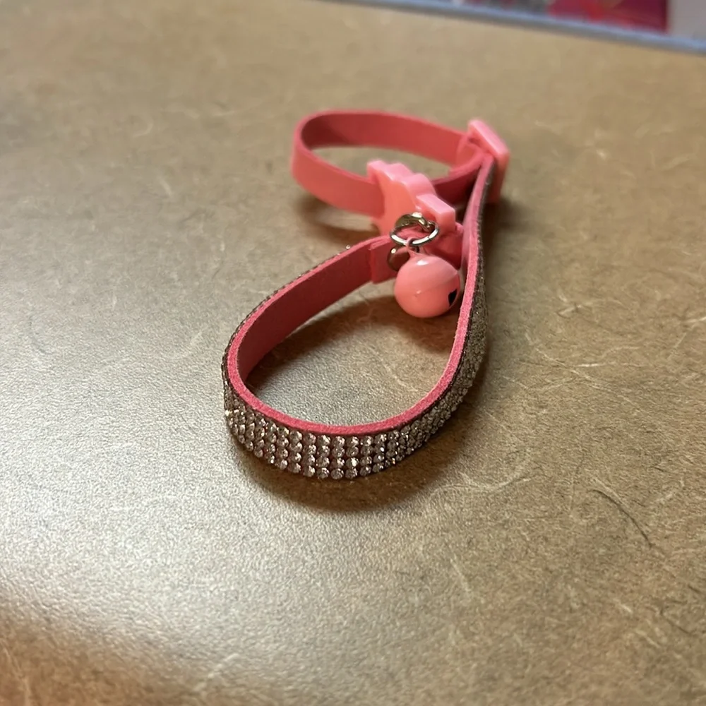 Bling cat collar